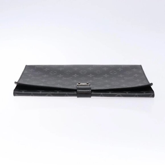 LOUIS VUITTON Monogram Eclipse Porte Documents Frank GM - Picture 7 of 16